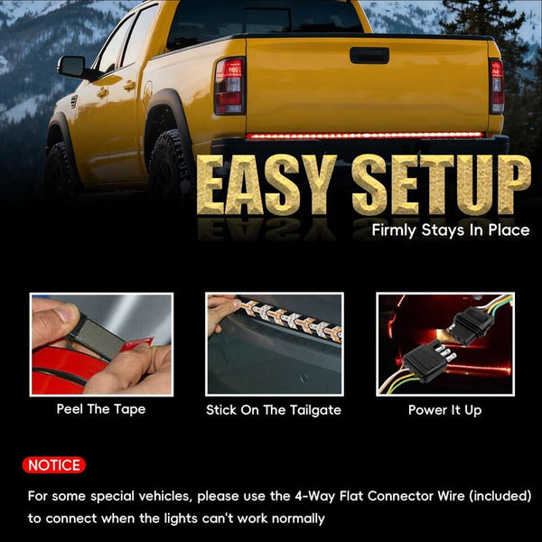 TrailGuard LED Tailgate Bar