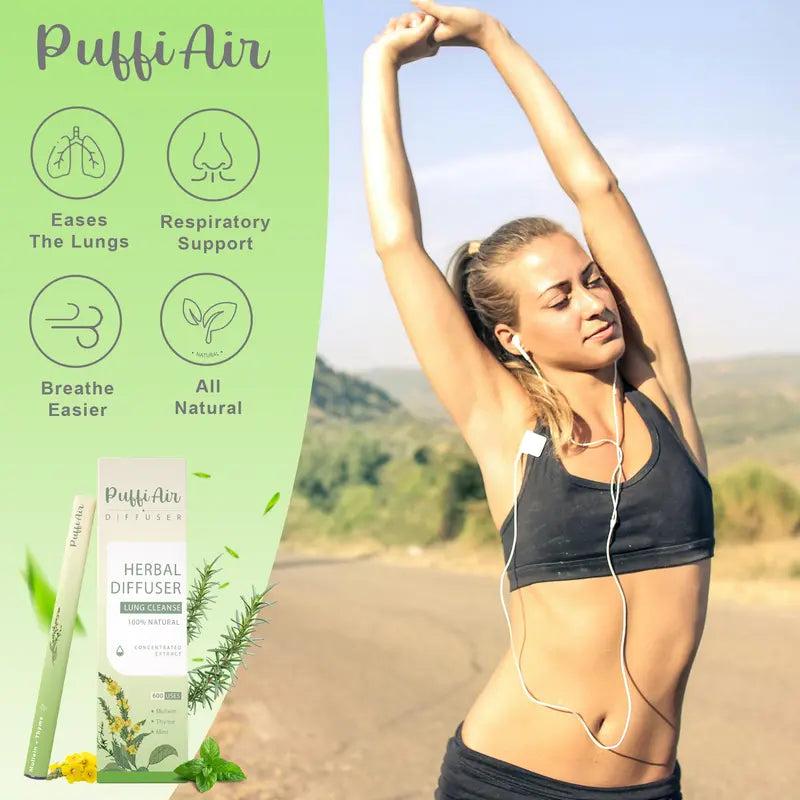PuffiAir- Pure Herbal Diffuser for Natural Health Support