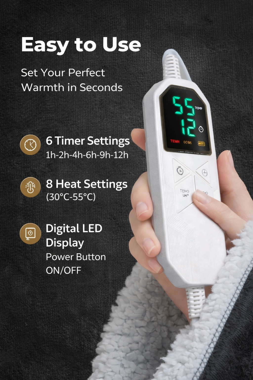 ThermaHug Cozy Warmth Blanket Everyday