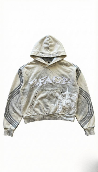 Urban  White Leopard Tracksuit Set By LAURHALF®