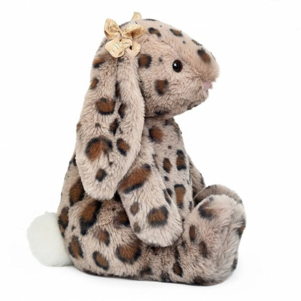 Leopard Plush Bashful Comfort Bunny